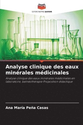 bokomslag Analyse clinique des eaux minérales médicinales