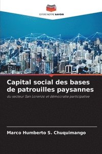 bokomslag Capital social des bases de patrouilles paysannes