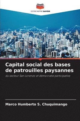 bokomslag Capital social des bases de patrouilles paysannes