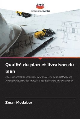 bokomslag Qualité du plan et livraison du plan