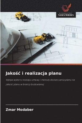 bokomslag Jako?c i realizacja planu