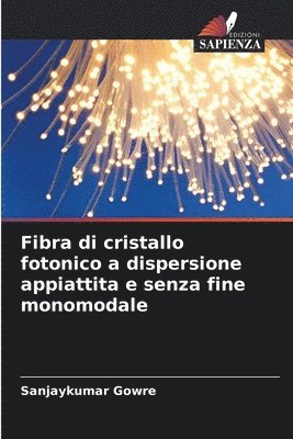 Fibra di cristallo fotonico a dispersione appiattita e senza fine monomodale 1