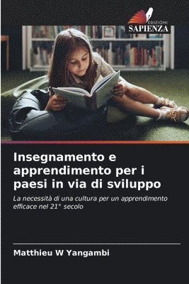 bokomslag Insegnamento e apprendimento per i paesi in via di sviluppo