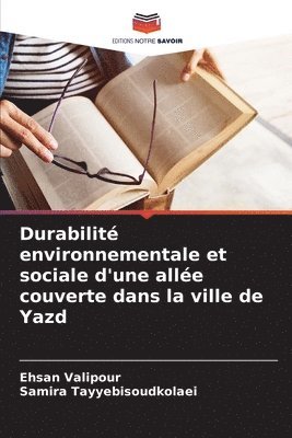 bokomslag Durabilité environnementale et sociale d'une allée couverte dans la ville de Yazd