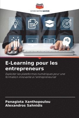 bokomslag E-Learning pour les entrepreneurs