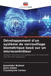 bokomslag Développement d'un système de verrouillage biométrique basé sur un microcontrôleur