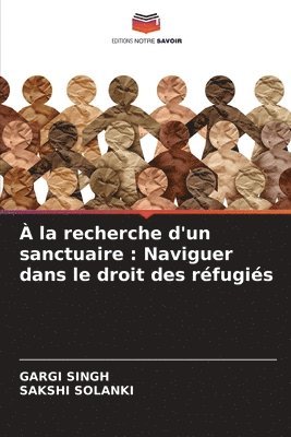 bokomslag  la recherche d'un sanctuaire