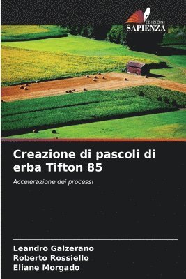 Leandro Galzerano, Roberto Rossiello, Eliane Morgado - Creazione di pascoli di erba Tifton 85, Häftad