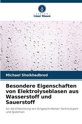 Michael Shoikhedbrod - Besondere Eigenschaften von Elektrolyseblasen aus Wasserstoff und Sauerstoff, Häftad