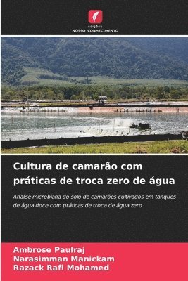 Cultura de camarão com práticas de troca zero de água