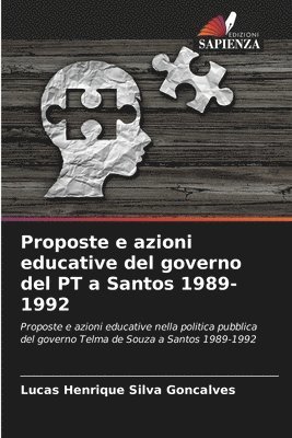 Proposte e azioni educative del governo del PT a Santos 1989-1992 1