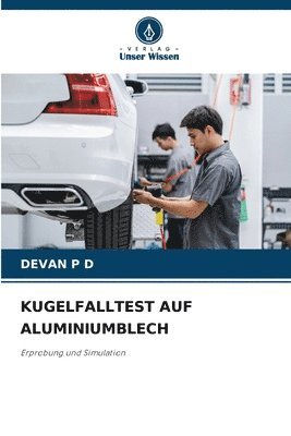 Kugelfalltest Auf Aluminiumblech 1