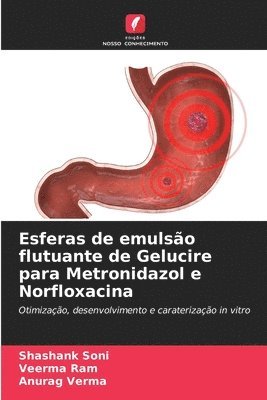 bokomslag Esferas de emulso flutuante de Gelucire para Metronidazol e Norfloxacina