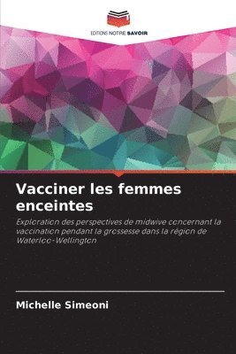 bokomslag Vacciner les femmes enceintes