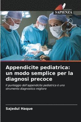 bokomslag Appendicite pediatrica