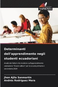 bokomslag Determinanti dell'apprendimento negli studenti ecuadoriani