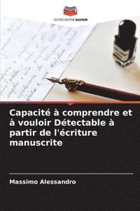 bokomslag Capacit  comprendre et  vouloir Dtectable  partir de l'criture manuscrite