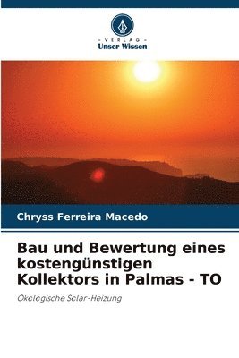 Chryss Ferreira Macêdo - Bau und Bewertung eines kostengünstigen Kollektors in Palmas - TO, Häftad
