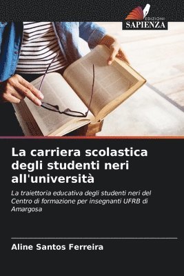 bokomslag carriera scolastica degli studenti neri all'università