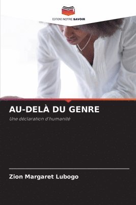 bokomslag Au-Delà Du Genre