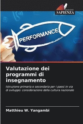 bokomslag Valutazione dei programmi di insegnamento