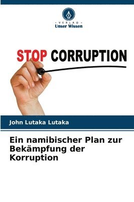 bokomslag namibischer Plan zur Bekämpfung der Korruption