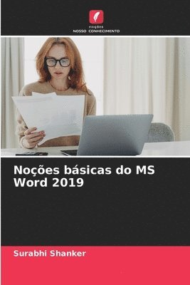 bokomslag Noções básicas do MS Word 2019
