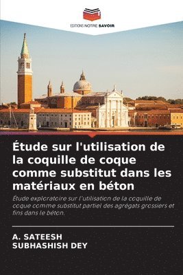 bokomslag tude sur l'utilisation de la coquille de coque comme substitut dans les matriaux en bton