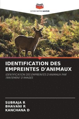 bokomslag Identification Des Empreintes d'Animaux