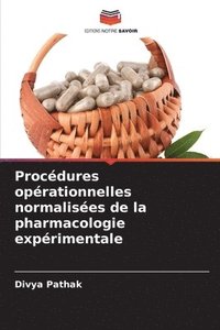 bokomslag Procdures oprationnelles normalises de la pharmacologie exprimentale