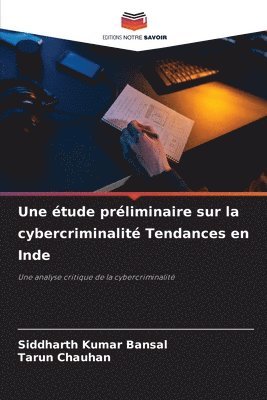 bokomslag étude préliminaire sur la cybercriminalité Tendances en Inde