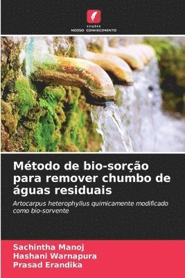 Método de bio-sorção para remover chumbo de águas residuais