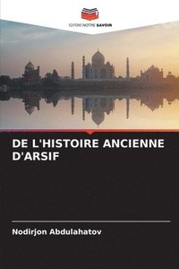 bokomslag de l'Histoire Ancienne d'Arsif