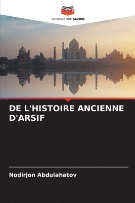 bokomslag de l'Histoire Ancienne d'Arsif