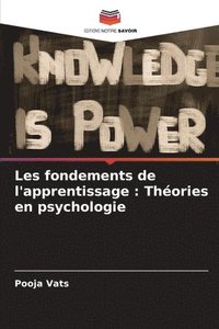 bokomslag Les fondements de l'apprentissage