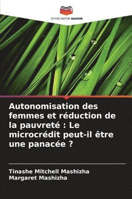 bokomslag Autonomisation des femmes et rduction de la pauvret