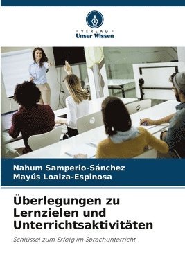 berlegungen zu Lernzielen und Unterrichtsaktivitten 1