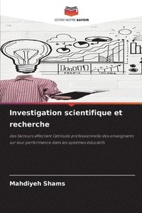 bokomslag Investigation scientifique et recherche