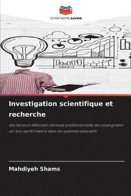 Mahdiyeh Shams - Investigation scientifique et recherche, Häftad