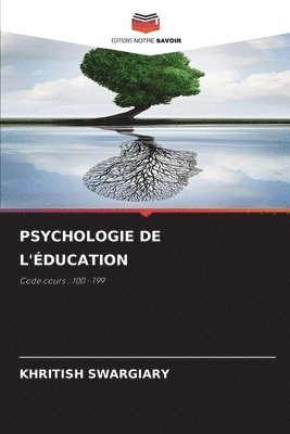 bokomslag Psychologie de l'ducation