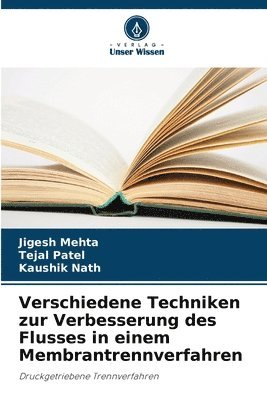 Verschiedene Techniken zur Verbesserung des Flusses in einem Membrantrennverfahren
