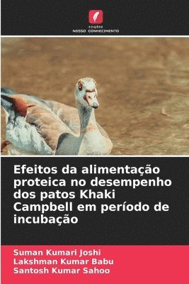 bokomslag Efeitos da alimentao proteica no desempenho dos patos Khaki Campbell em perodo de incubao