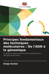 bokomslag Principes fondamentaux des techniques molculaires