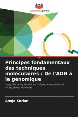 Principes fondamentaux des techniques molculaires 1