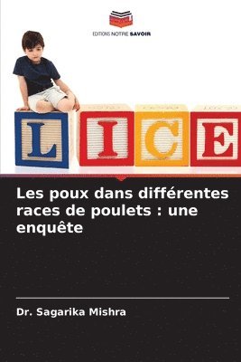 Les poux dans différentes races de poulets