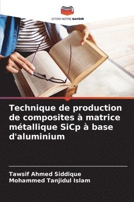 bokomslag Technique de production de composites  matrice mtallique SiCp  base d'aluminium