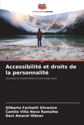 bokomslag Accessibilit et droits de la personnalit