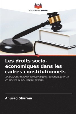 bokomslag Les droits socio-conomiques dans les cadres constitutionnels