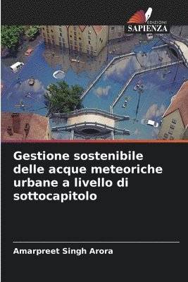 Gestione sostenibile delle acque meteoriche urbane a livello di sottocapitolo 1