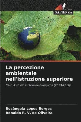 bokomslag percezione ambientale nell'istruzione superiore